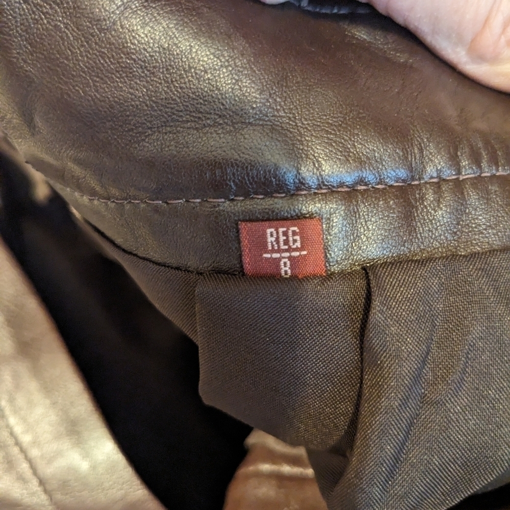Vintage Excelled Leather pants size 8 - Picture 10 of 11